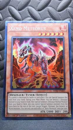 | Yugioh Xeno Meteorus WISU-EN0011st Collector's Rare Wild Survivors NM 🔥 | - Image 2