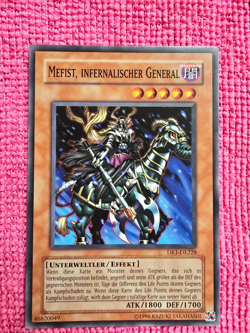 Mefist, the Infernal General - Mefist, Infernalischer General - DR1-DE228 YUGIOH - Image 1