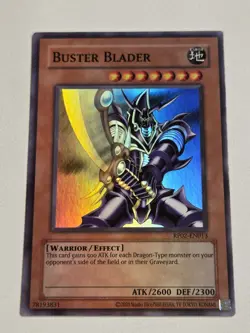 Buster Blader RP02-EN013 Super Rare Yugioh Retro Pack 2 Reprint Unlimited Mint - Image 1