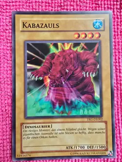Kabazauls - DR1-DE002 - Common - Unlimited Edition - YuGiOh - Image 1