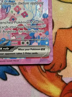 Pokemon Sylveon EX TCG Prismatic Evolutions Holo Card 156/131 Mint Condition - Image 4