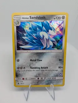 Alolan Sandslash #SM127 Sun & Moon Black Star Promo Pokemon Tcg Card - LP - Image 1