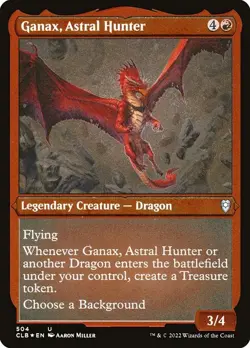 Ganax, Astral Hunter - Commander Legends: Battle for Baldur's Gate | MTG Card - Image 1