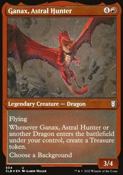 Ganax, Astral Hunter - Commander Legends: Battle for Baldur's Gate | MTG Card - Image 3