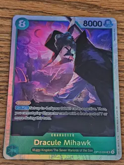 Dracule Mihawk OP12-030 SR English One Piece Card Game Legacy of the Master - Image 1