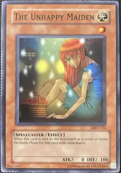 The Unhappy Maiden MRD-134 Metal Raiders-Unlimited Edition - Yugioh Card - Image 1
