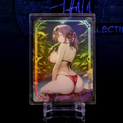 Kafka Premium Waifu Trading Card Goddess ZX-21 Silver Foil Honkai Nightgown ACG - Image 1