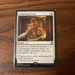 Enlightened Tutor Magic the Gathering Eternal Masters Instant Rare Card - Image 1