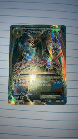 Pokemon TCG MEGA Evolutions M Charizard EX Full Art Ultra Rare Card 101/108 - Image 1
