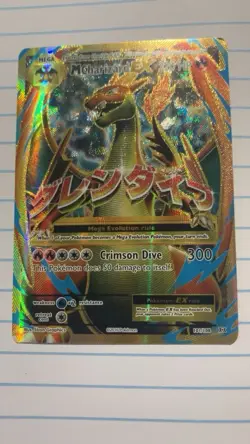 Pokemon TCG MEGA Evolutions M Charizard EX Full Art Ultra Rare Card 101/108 - Image 5