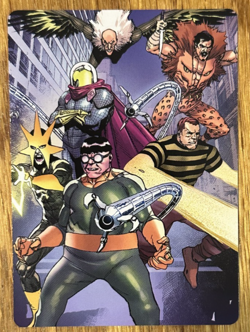 MTG Marvel Spider-Man Art Card, Behold the Sinister Six! 45/54 - Image 1