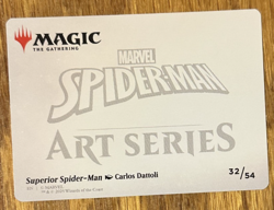 MTG Marvel Spider-Man Art Card, Superior Spider-Man 32/54 - Image 2
