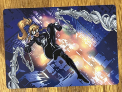MTG Marvel Spider-Man Art Card, Arana, Heart of the Spider #37/54 - Image 1