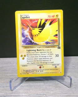 ⚡ Zapdos #145 Black Star Promo #23 WOTC 2000 Vintage Pokemon Card LP ⚡ - Image 1