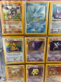 100% Complete Fossil Set 62/62 Original 1999 WOTC Pokemon Cards TCG NM - Image 1