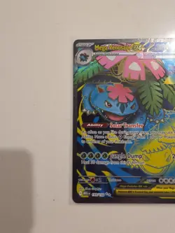 Mega Venusaur EX 155/132 Mega Evolution ENGLISH Pokemon TCG Card - Image 3