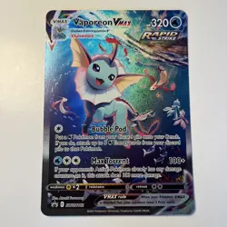 Vaporeon VMAX SWSH182 Jumbo Cards Holo - Image 1