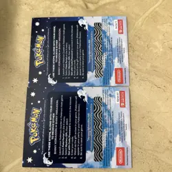 2x Shiny Koraidon & Miraidon Pokemon Scarlet Violet Code Card - Gamestop - Image 3