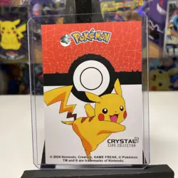 Magikarp #129 - Cracked Ice Holo - Crystal Collection 2024 - Pokemon Card - Image 2