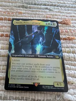 FINAL FANTASY #500 Noctis, Prince of Lucis (Extended Art) Foil - Image 1