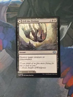 Fell the Profane | 7% Off 2+ | MH3 | NM | MTG - Image 1
