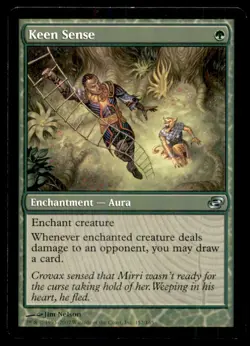 MTG Keen Sense LP Light Play Planar Chaos [4165] - Image 1