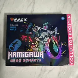 Kamigawa Neon Dynasty Collector Booster 1 Pack - MTG Sealed Box - Image 1