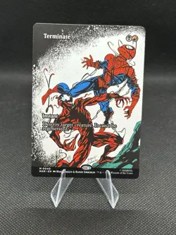 Magic The Gathering Spider-Man Terminate Borderless Non-Foil Mythic NM - Image 1
