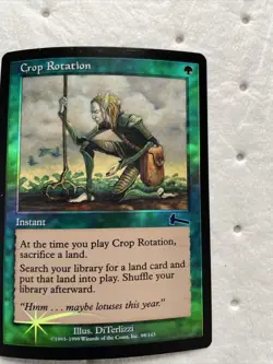 Magic The Gathering Foil Crpp Rotation Urza’s Legacy Never Been Played - Image 1