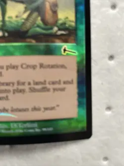 Magic The Gathering Foil Crpp Rotation Urza’s Legacy Never Been Played - Image 5
