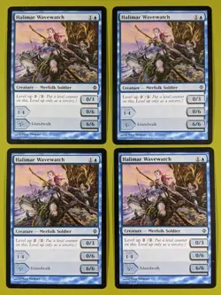 Halimar Wavewatch x4 Rise of the Eldrazi 4x Playset Magic the Gathering MTG - Image 1
