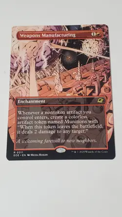 Weapons Manufacturing (Borderless) Edge of Eternities Regular - Image 1