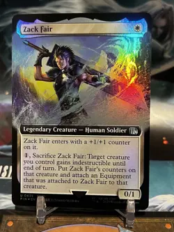 MTG | Zack Fair (Extended Art) [FINAL FANTASY] ✨FOIL✨ - Image 1