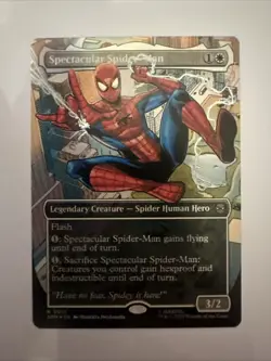 Spectacular Spider-Man (Borderless) Marvel's Spider-Man Foil - Image 1