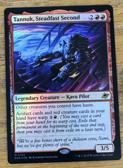 MTG Edge of Eternities, Tannuk, Steadfast Second - Foil - Image 1