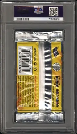 1999-2000 Pokemon Base Set UK CHARIZARD Booster Pack - PSA 10 GEM MINT LOW POP - Image 2