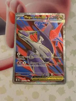 Mega Latias ex 163/132 Ultra Rare Pokemon TCG ME01: Mega Evolution NM - Image 1