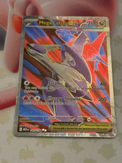 Mega Latias ex 163/132 Ultra Rare Pokemon TCG ME01: Mega Evolution NM - Image 2