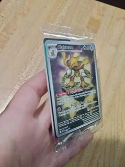 Pokemon Center Stamped Alakazam 009 Pokemon Mega Evolutions - Promo Sealed - Image 4