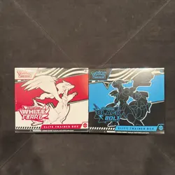 Pokemon Black Bolt and White Flare Elite Trainer Box ETB Set of 2 - Image 2