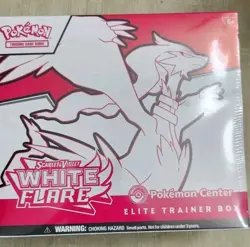 Pokemon Center Exclusive White Flare ETB Pokemon TCG - SEALED - Image 1