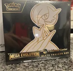 Mega Evolution ETB Pokemon Center Elite Trainer Box Mega Gardevoir In Hand - Image 1