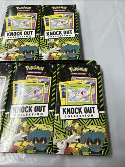 Pokemon TCG Knock Out Collection Sealed Pack | Lot Of 5 - Image 2