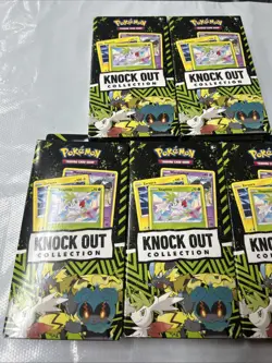 Pokemon TCG Knock Out Collection Sealed Pack | Lot Of 5 - Image 3
