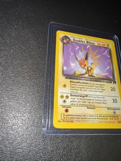 DUNKLES BLITZKA DARK JOLTEON GERMAN 38/82 2000 POKEMON TCG TEAM ROCKET - Image 2