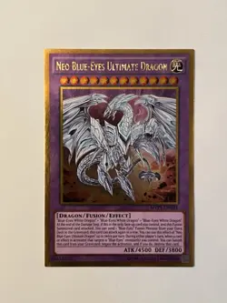 Neo Blue-Eyes Ultimate Dragon MVP1-ENG01 The Dark Side of Dimensions Movie Pack - Image 1