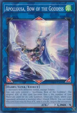 Apollousa, Bow of the Goddess - Super Rare - Yugioh - Image 1