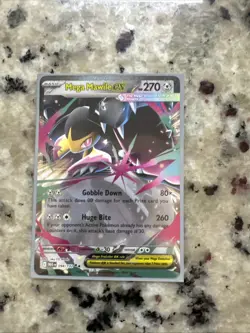 Mega Mawile EX Pokemon Card 270 HP Holo Rare 094/132 NM Mega Evolution - Image 1