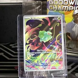 Bulbasaur Stamped Mega Evolution Sealed Promo Pokemon Card Mint - Image 1