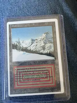 Magic the Gathering Taiga Revised Edition Dual Land Regular Card!! Rare!! EX/NM! - Image 1